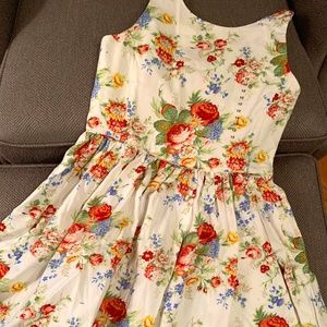 NWT Floral Ralph Lauren Dress - Child Size 12